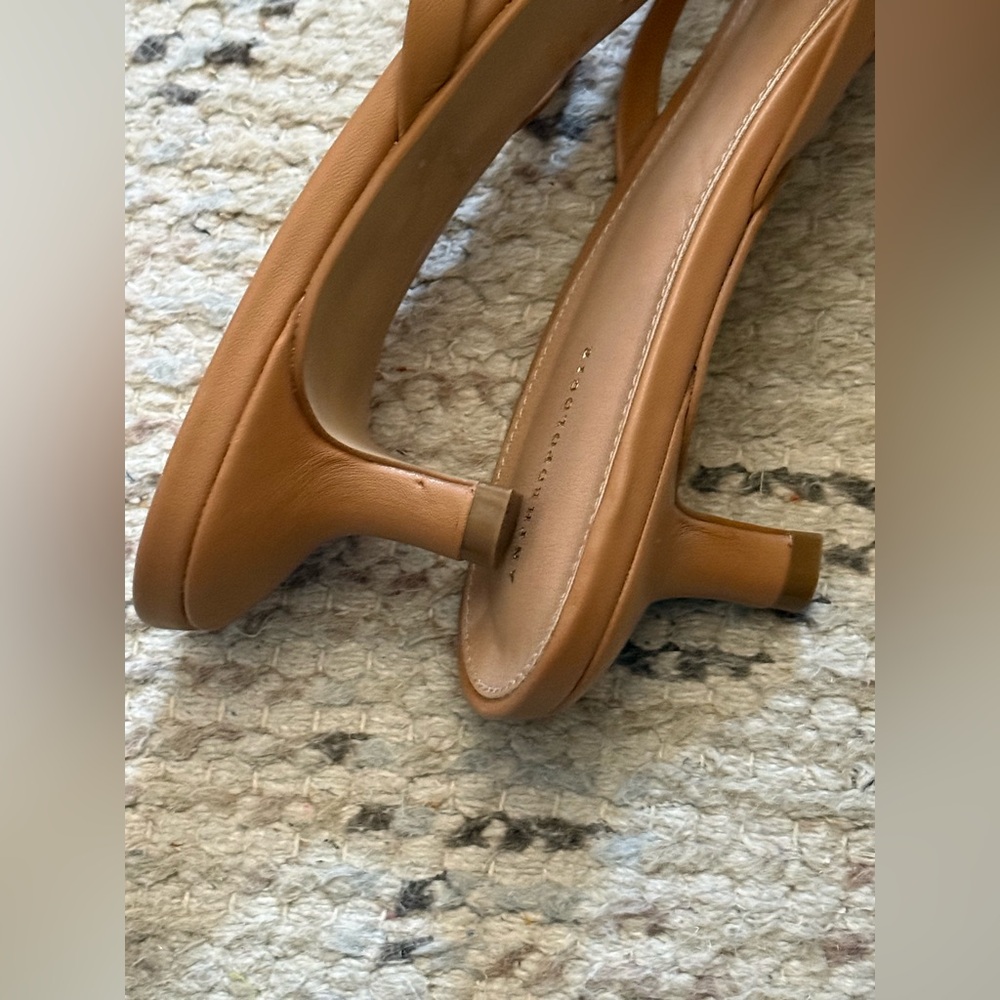 Anthropologie thong kitten heels - Picture 3 of 5